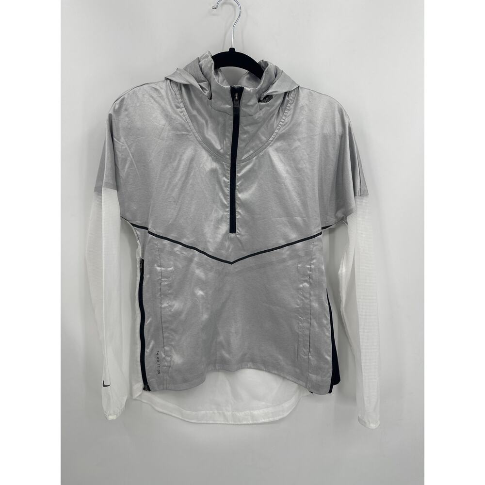 Nike Tech Pack Windrunner Hooded Jacket Silver & … - image 4